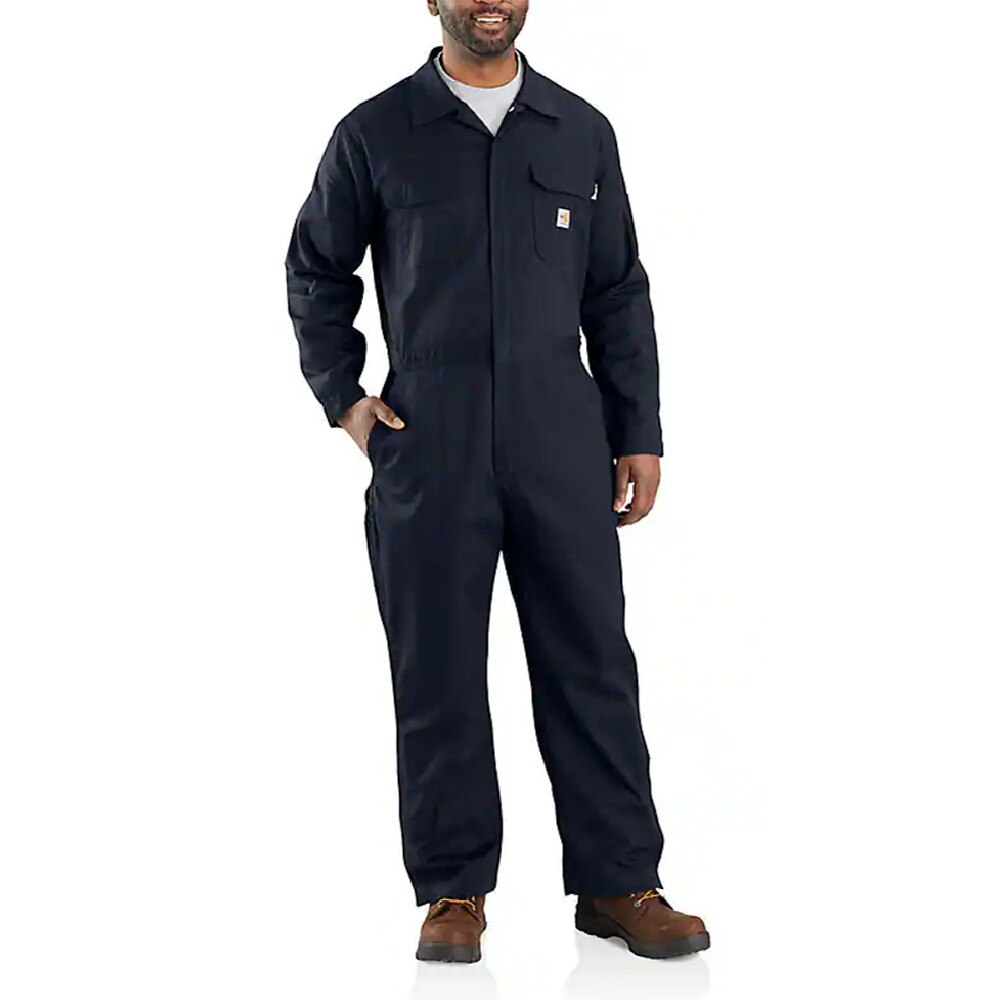 Carhartt FR ツナギ 42 レギュラー ネイビー NFPA2112規格 Men's FR Loose Fit Twill